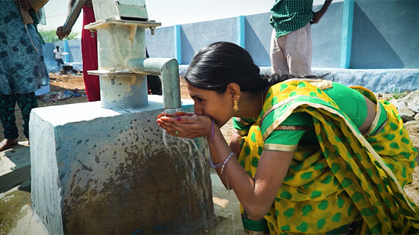 Sauberes Wasser in Indien
