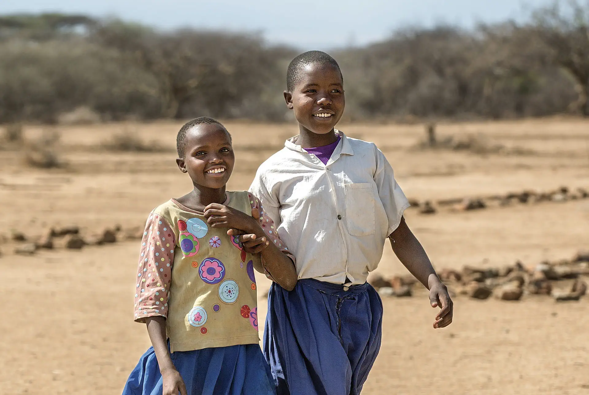 Mädchen aus Afrika